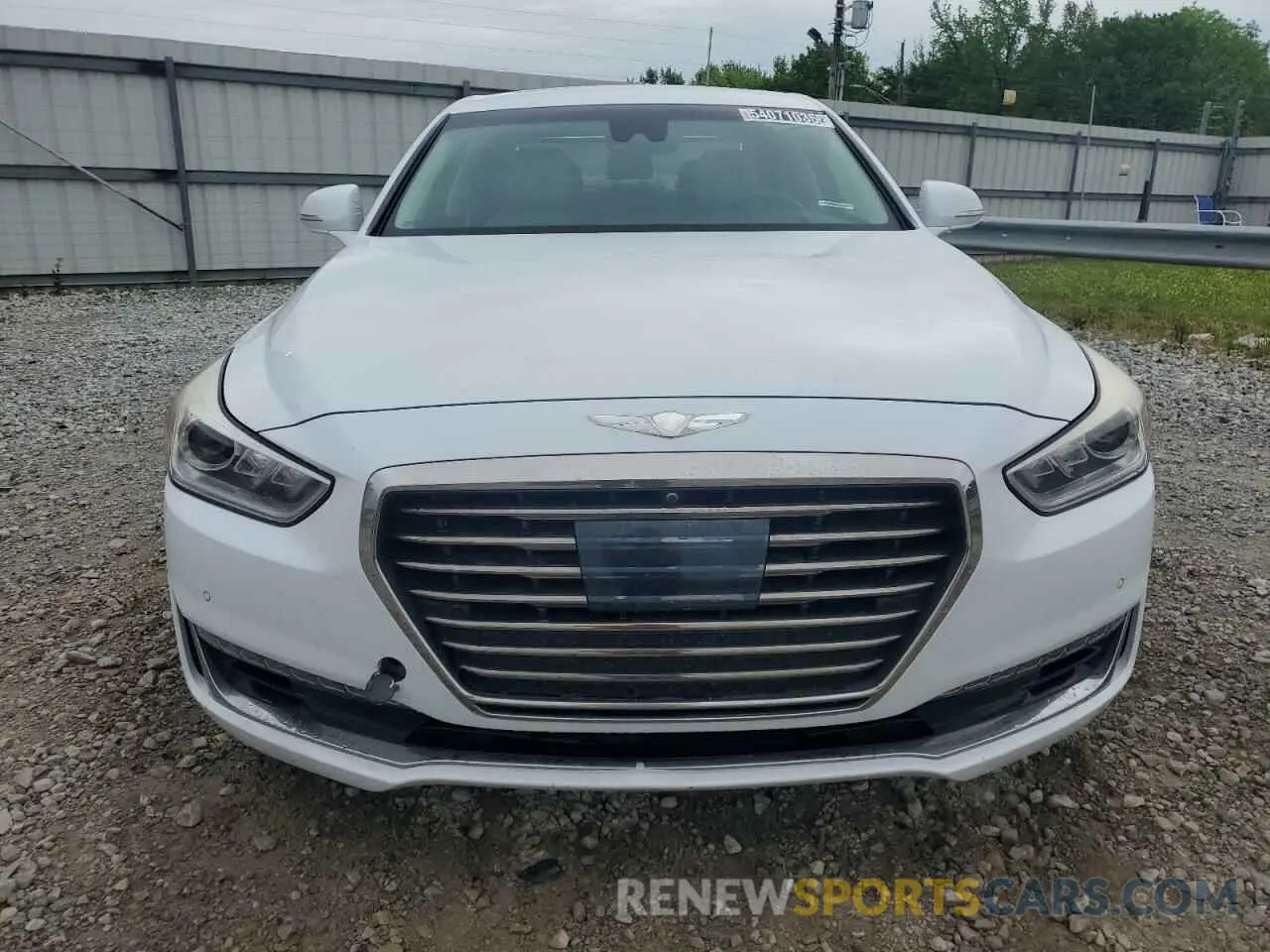 5 Photograph of a damaged car KMHG54JH0KU052649 GENESIS G90 2019