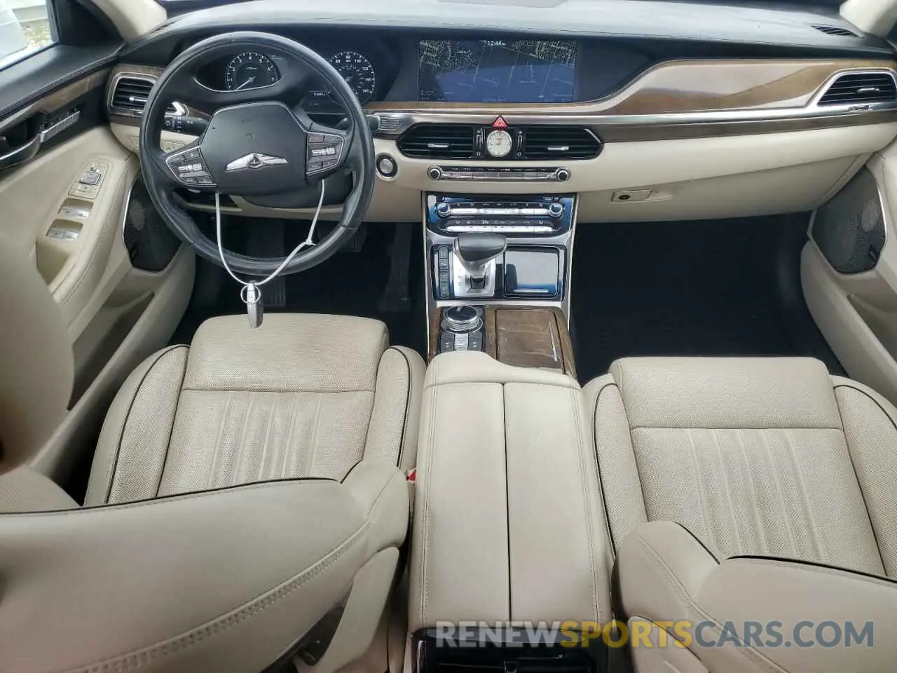 8 Photograph of a damaged car KMHG54JH0KU052649 GENESIS G90 2019