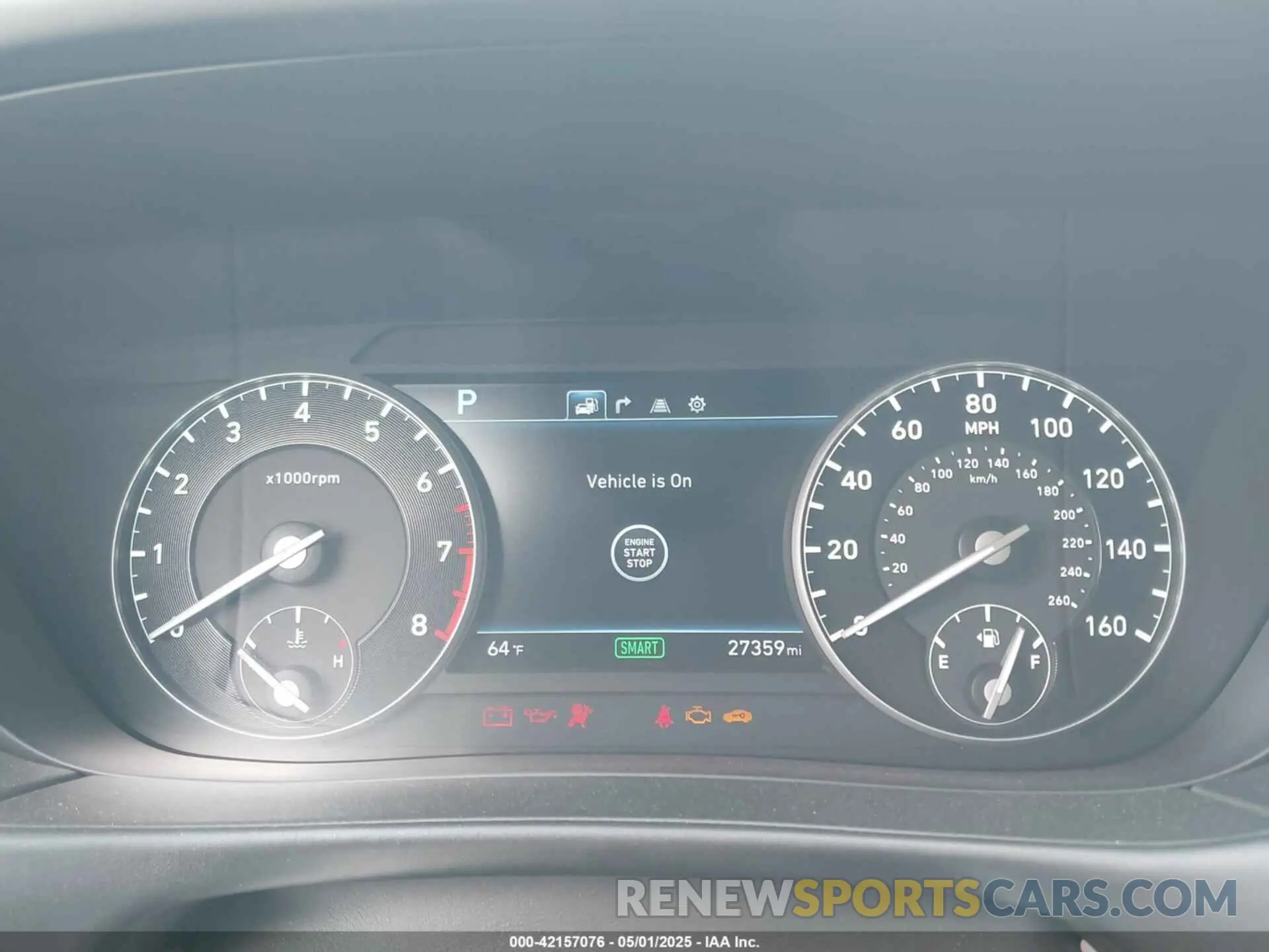 7 Photograph of a damaged car KMTF34JA4KU061686 GENESIS G90 2019