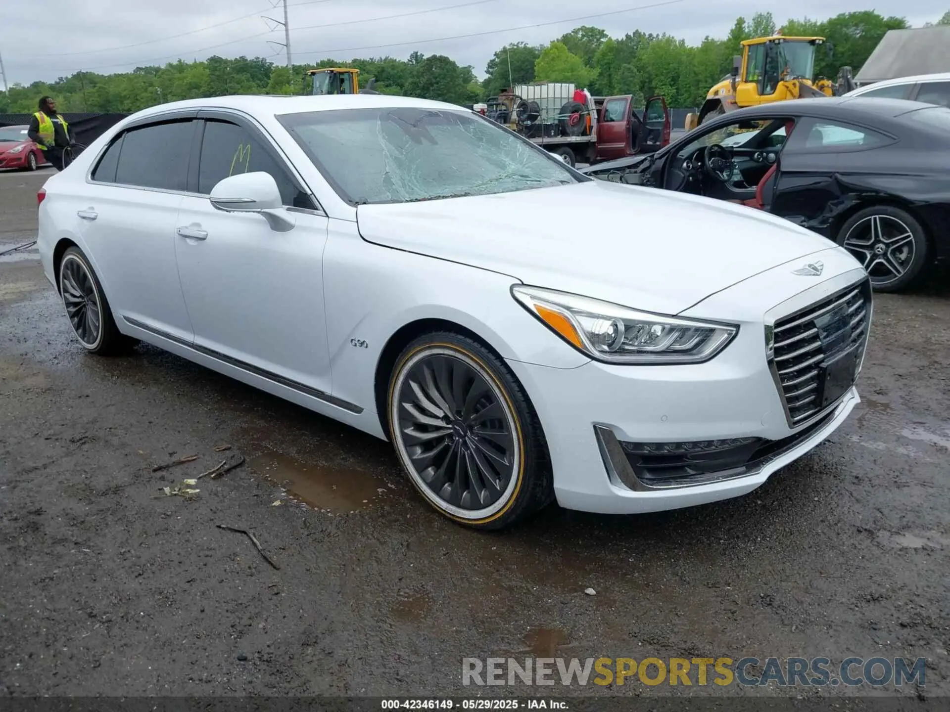 1 Фотография поврежденного автомобиля KMTF34JA5KU058697 GENESIS G90 2019