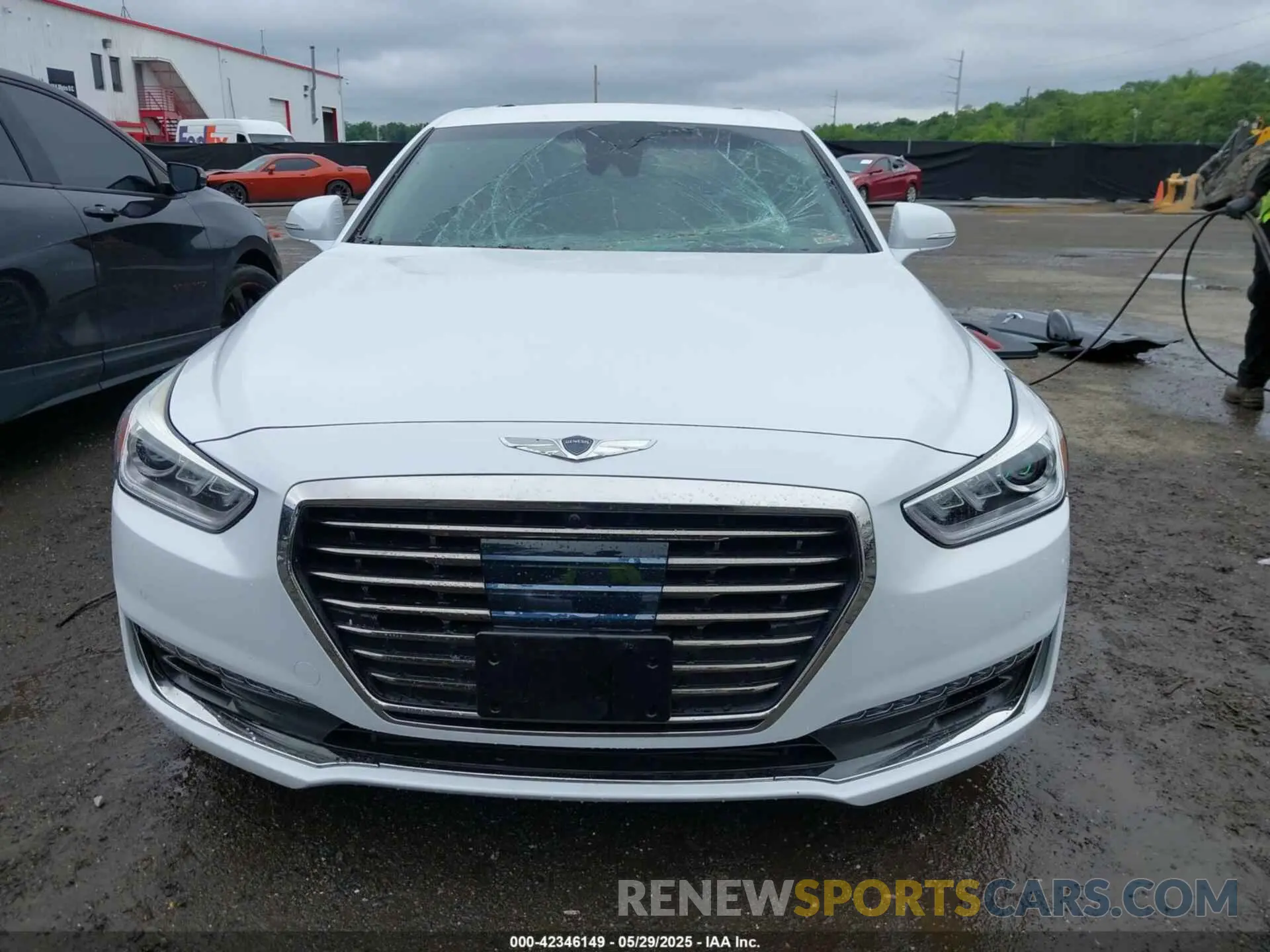 12 Фотография поврежденного автомобиля KMTF34JA5KU058697 GENESIS G90 2019