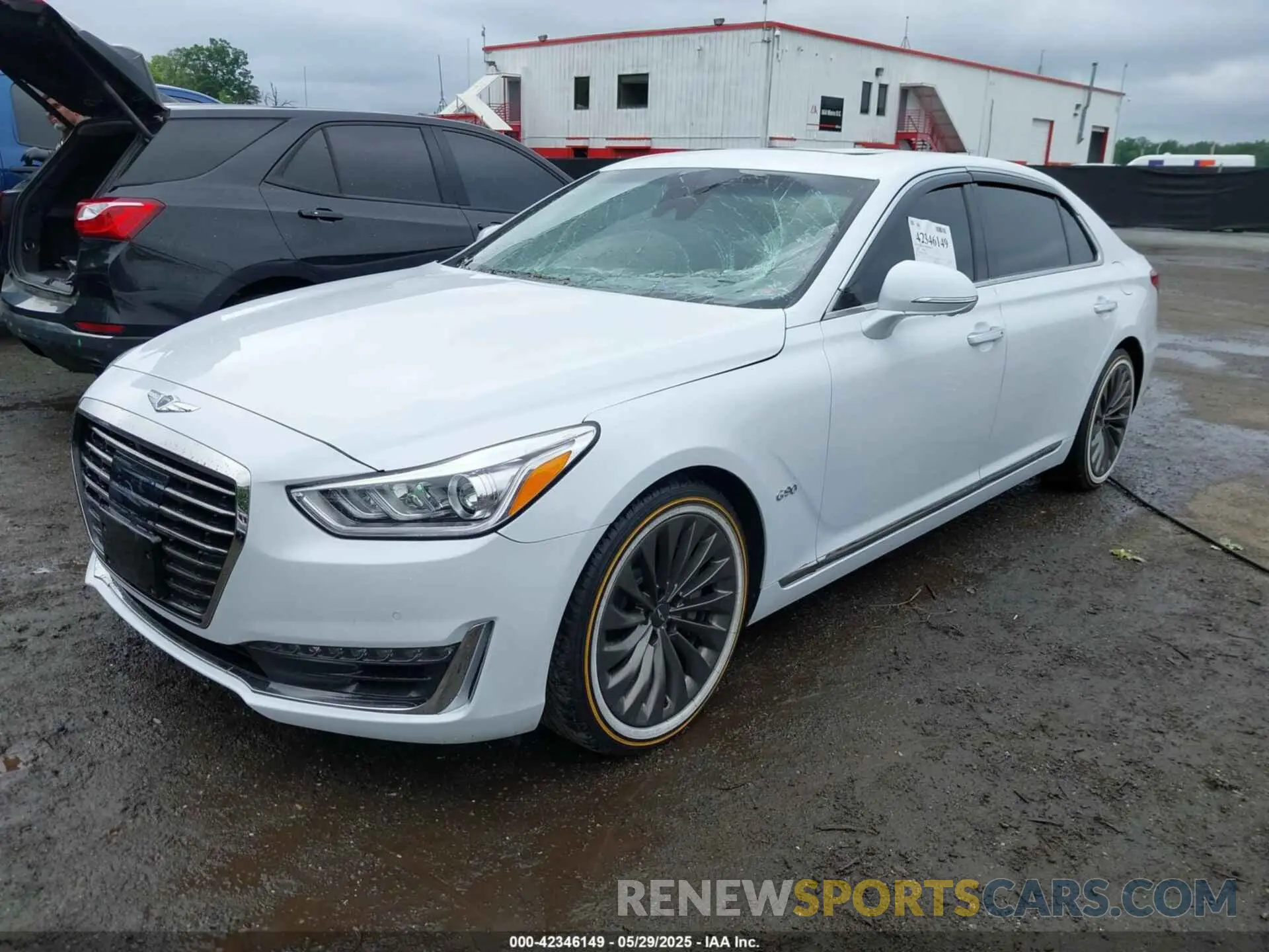 2 Фотография поврежденного автомобиля KMTF34JA5KU058697 GENESIS G90 2019