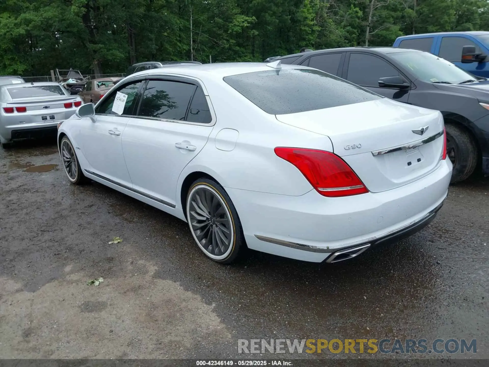 3 Фотография поврежденного автомобиля KMTF34JA5KU058697 GENESIS G90 2019
