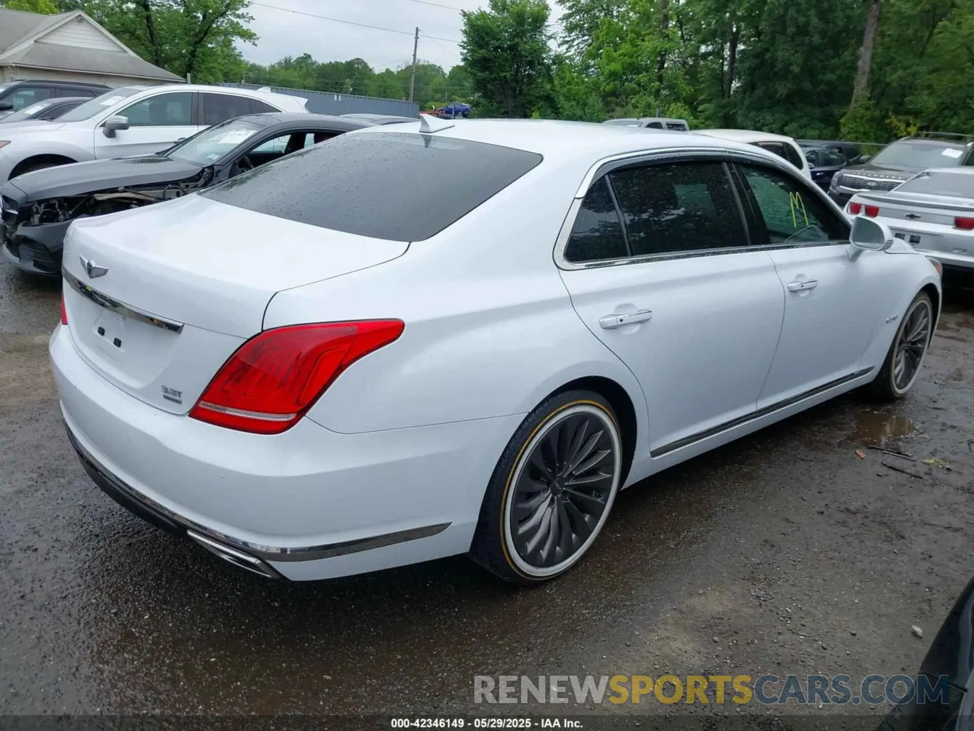 4 Фотография поврежденного автомобиля KMTF34JA5KU058697 GENESIS G90 2019
