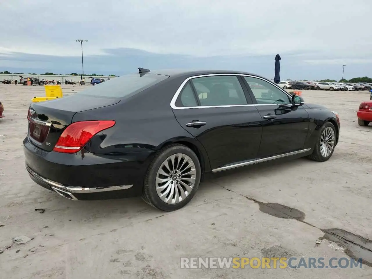 3 Photograph of a damaged car KMTF54JH3KU059175 GENESIS G90 2019