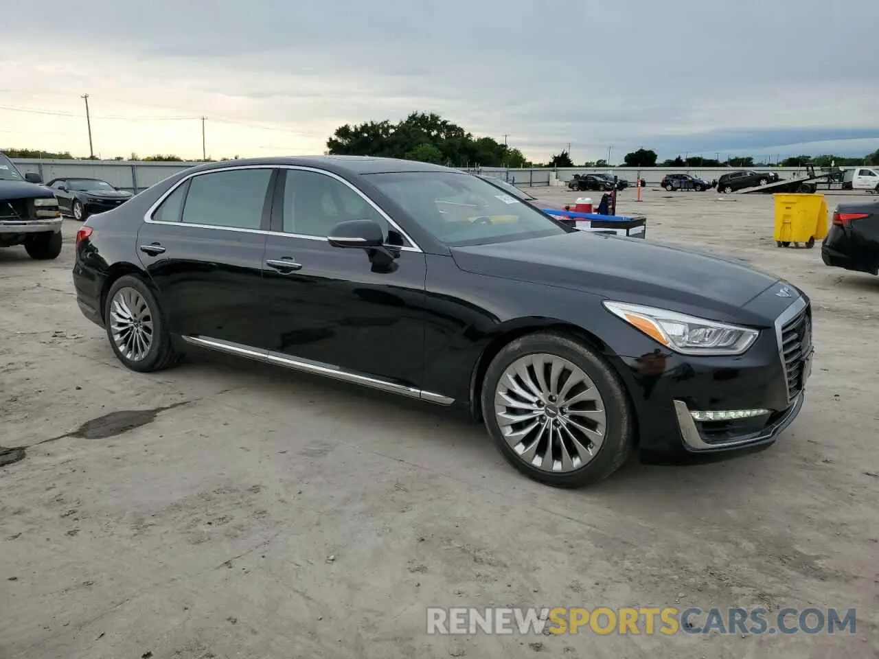4 Photograph of a damaged car KMTF54JH3KU059175 GENESIS G90 2019