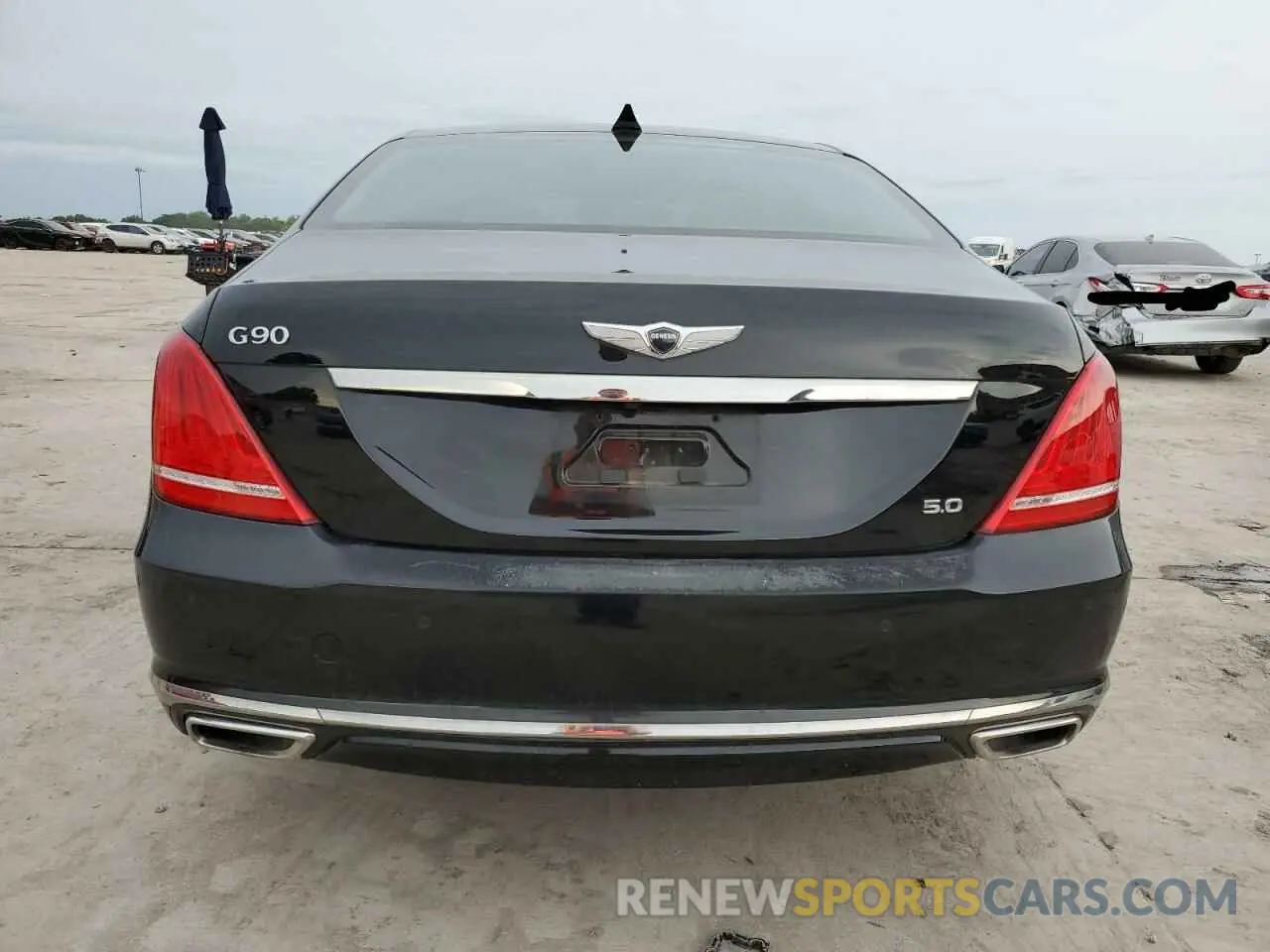 6 Photograph of a damaged car KMTF54JH3KU059175 GENESIS G90 2019