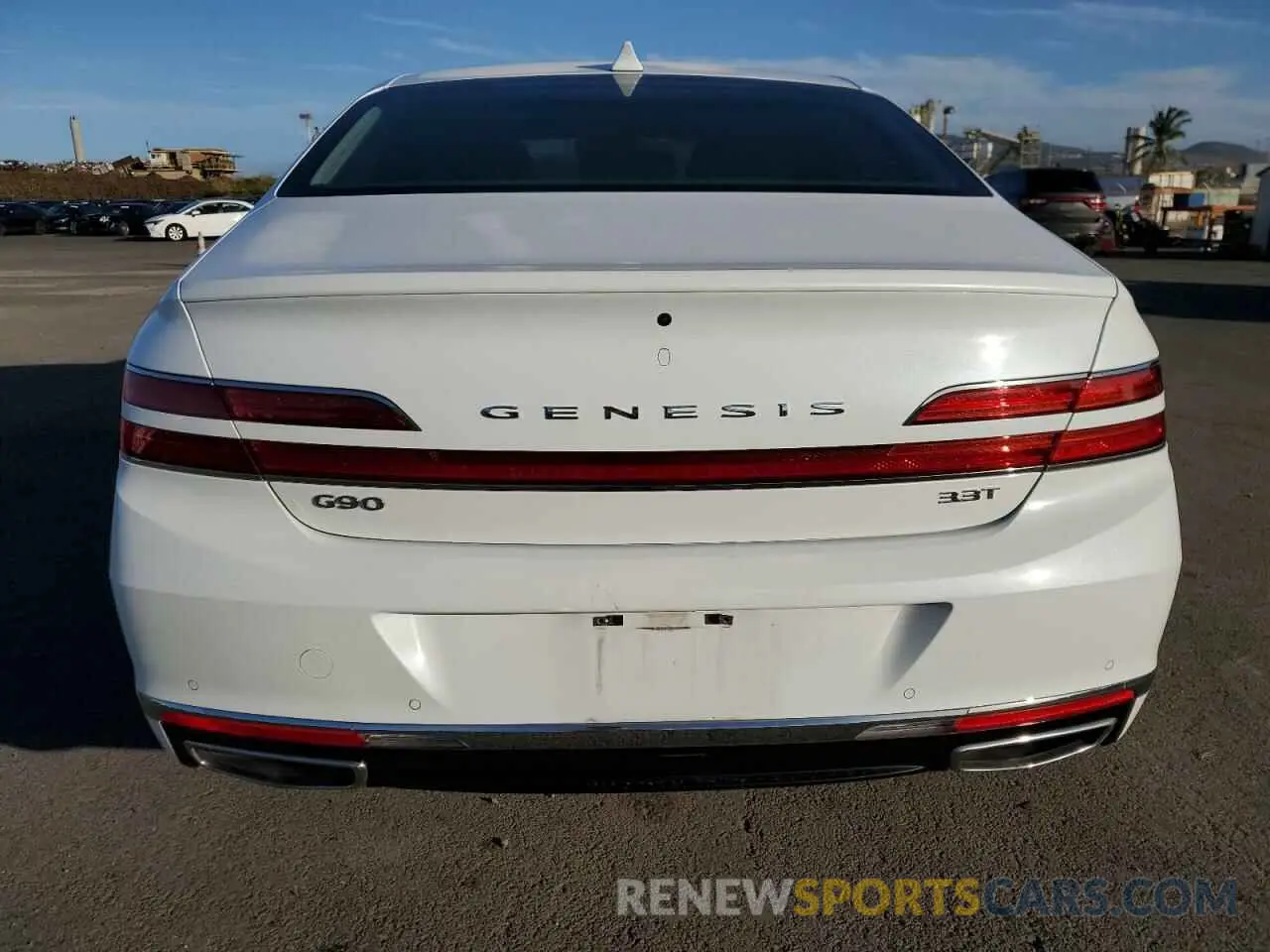 6 Photograph of a damaged car KMTF34PA7LU081276 GENESIS G90 2020