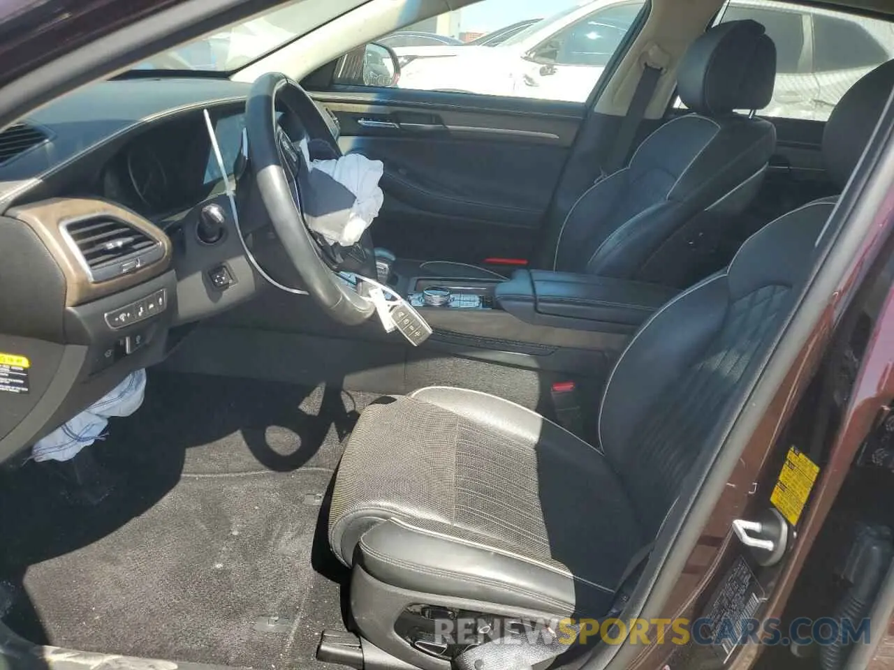 7 Фотография поврежденного автомобиля KMTF34PA9LU075639 GENESIS G90 2020