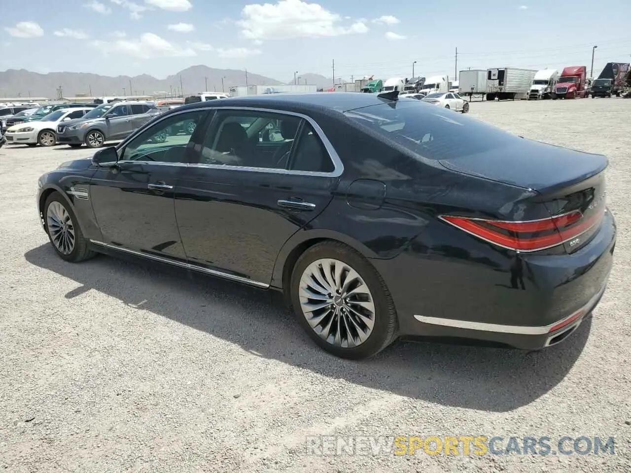 2 Photograph of a damaged car KMTF54PH1LU076923 GENESIS G90 2020