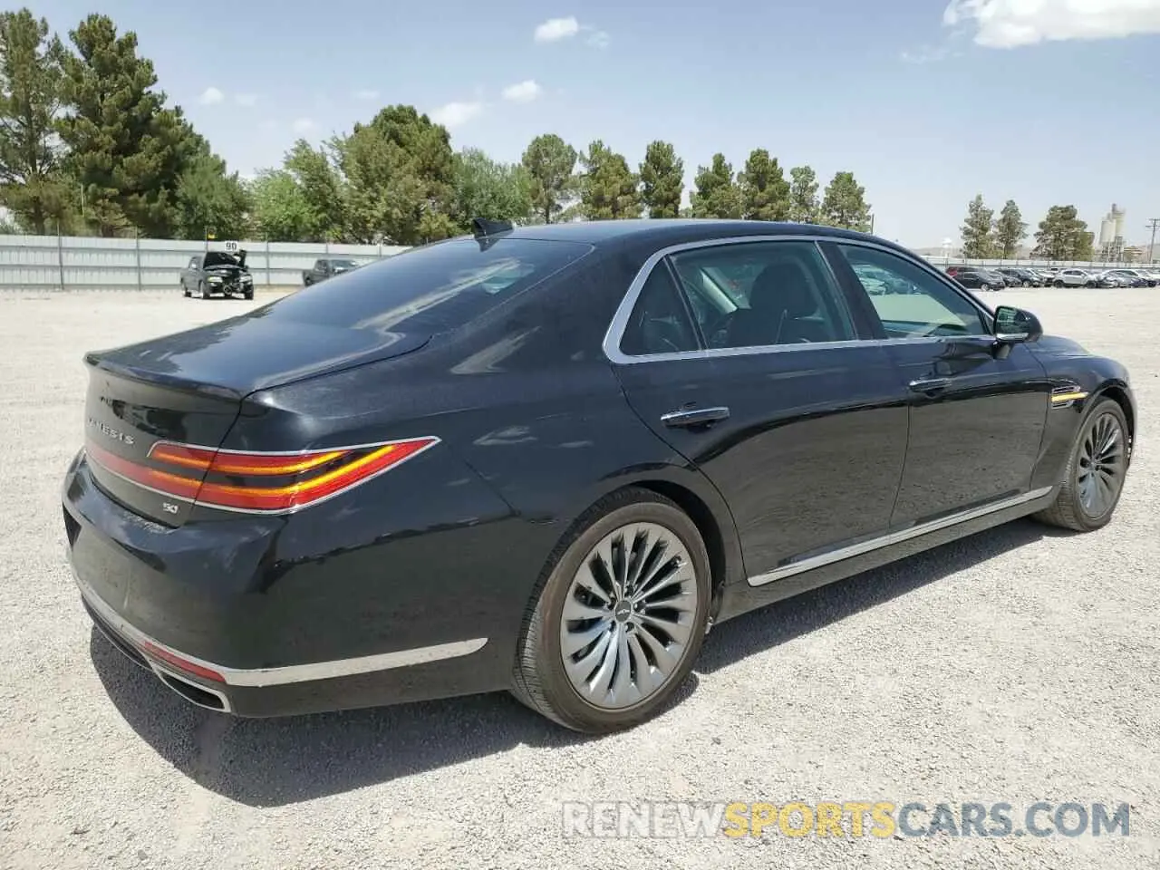 3 Photograph of a damaged car KMTF54PH1LU076923 GENESIS G90 2020