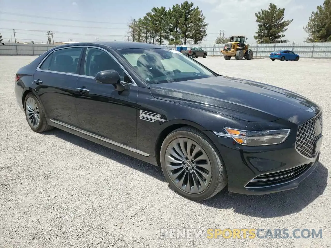 4 Photograph of a damaged car KMTF54PH1LU076923 GENESIS G90 2020