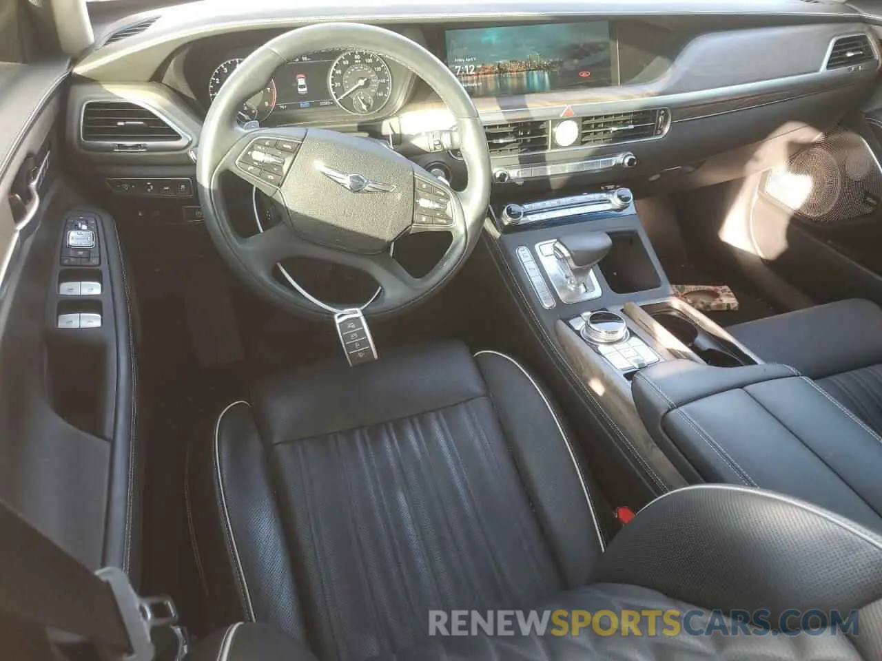 8 Photograph of a damaged car KMTF34PA3MU084922 GENESIS G90 2021