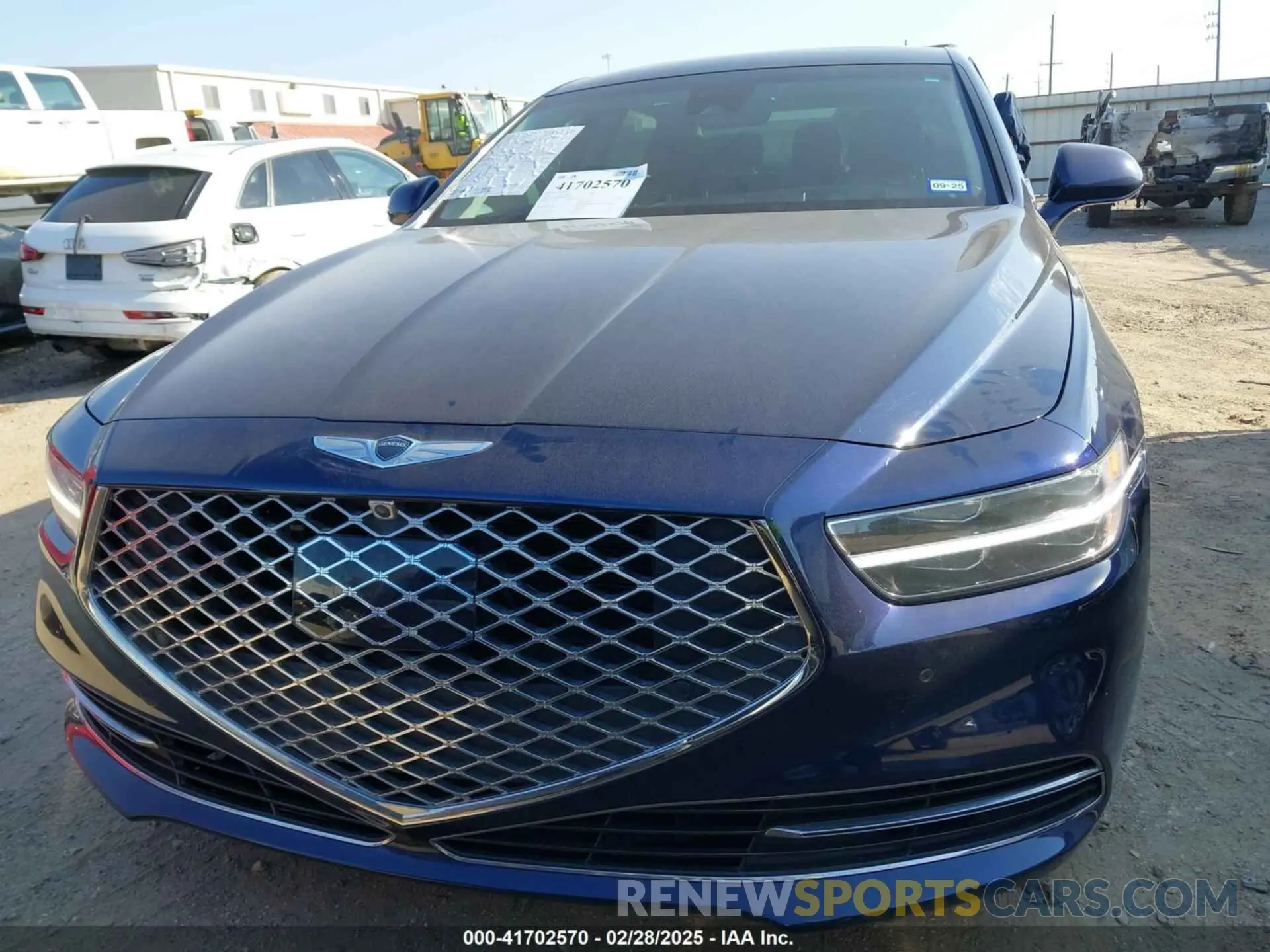 12 Фотография поврежденного автомобиля KMTF54PH4MU085164 GENESIS G90 2021
