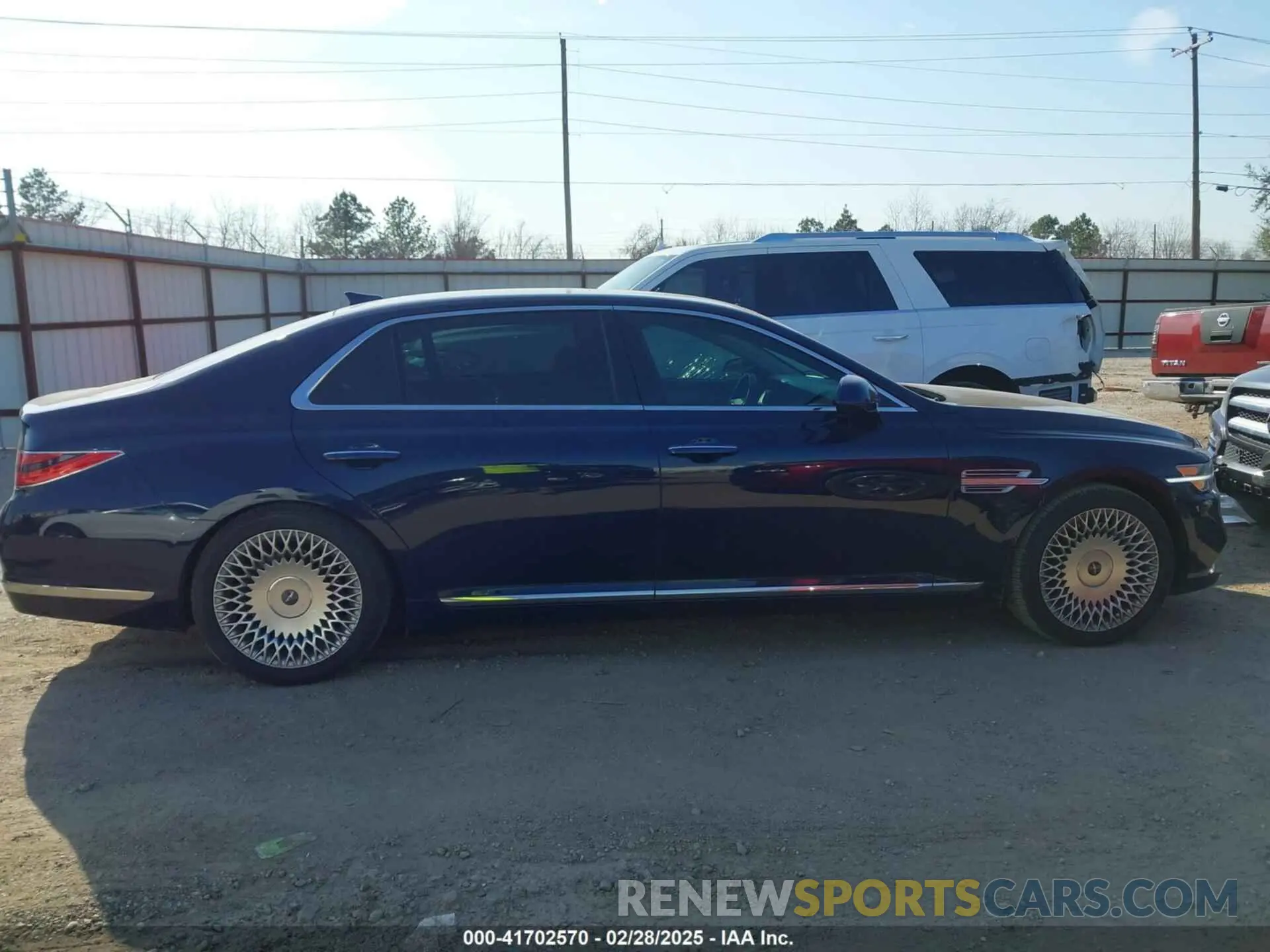 13 Фотография поврежденного автомобиля KMTF54PH4MU085164 GENESIS G90 2021
