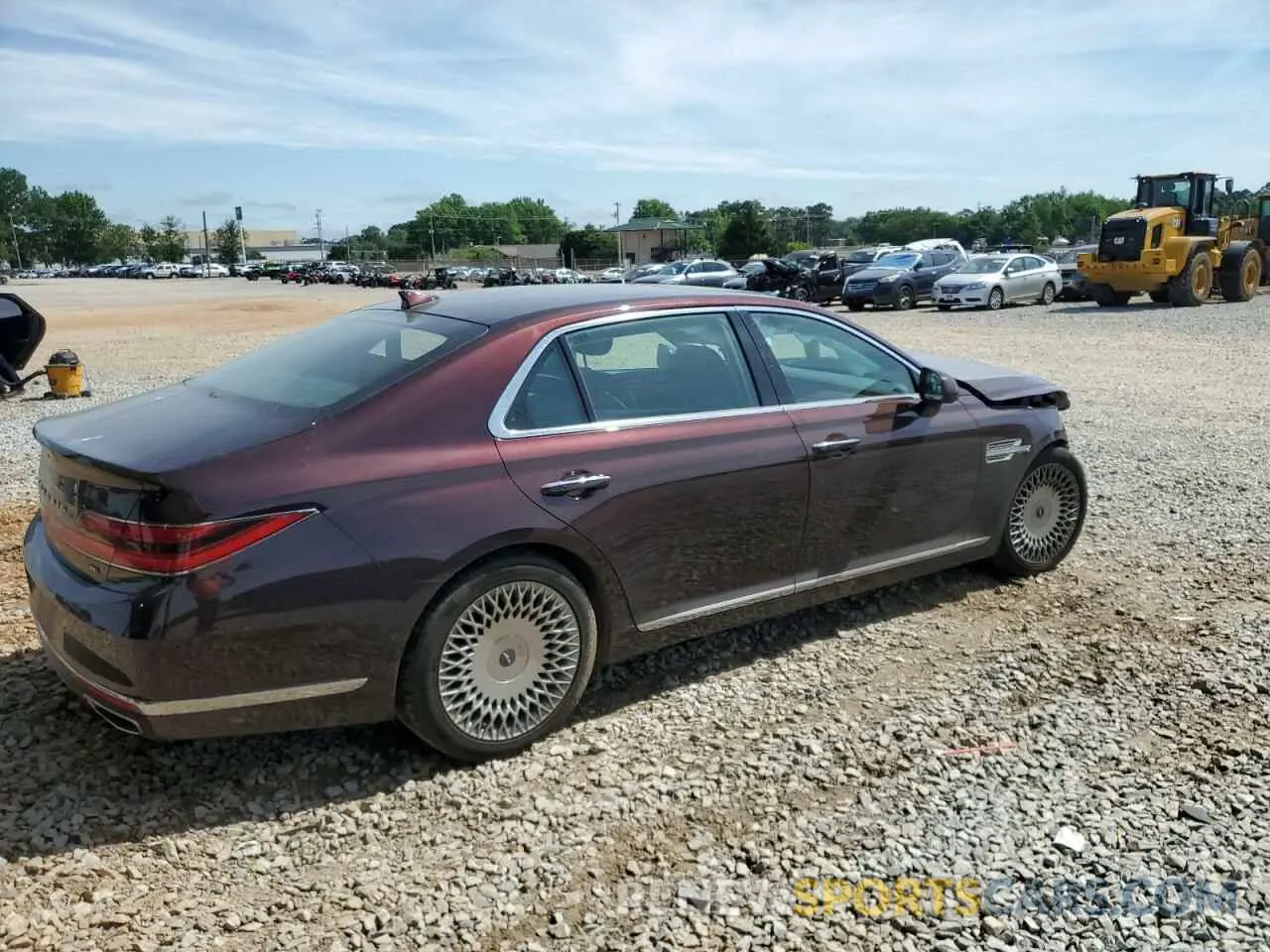 3 Фотография поврежденного автомобиля KMTF54PH5MU087053 GENESIS G90 2021