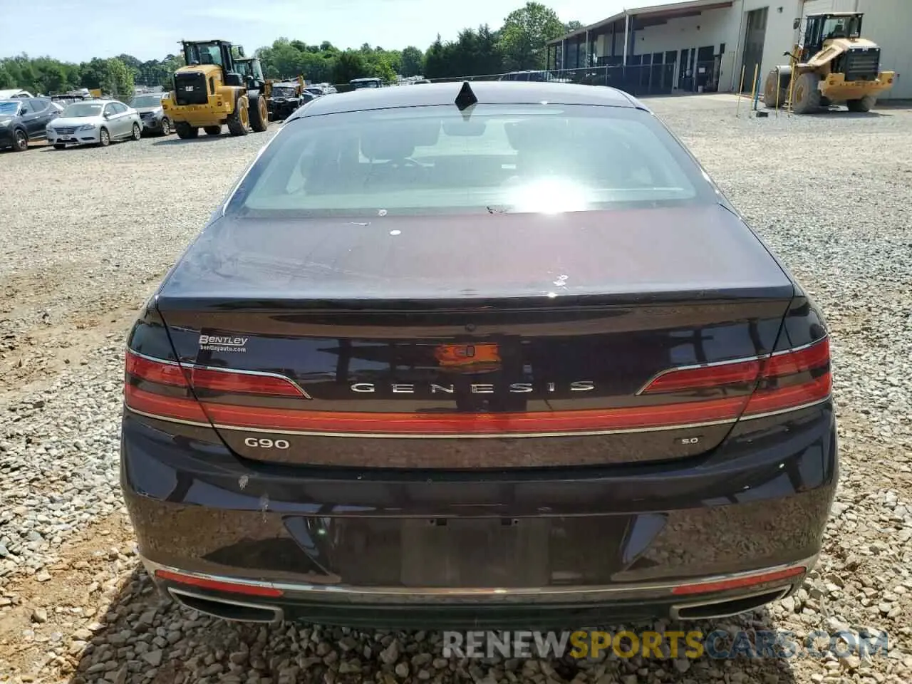 6 Фотография поврежденного автомобиля KMTF54PH5MU087053 GENESIS G90 2021
