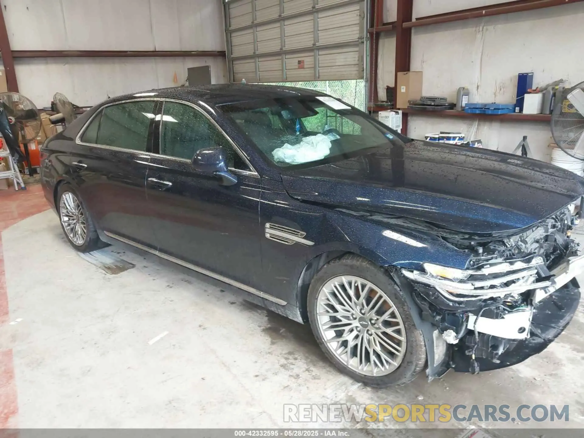 1 Фотография поврежденного автомобиля KMTF54PH6MU086073 GENESIS G90 2021