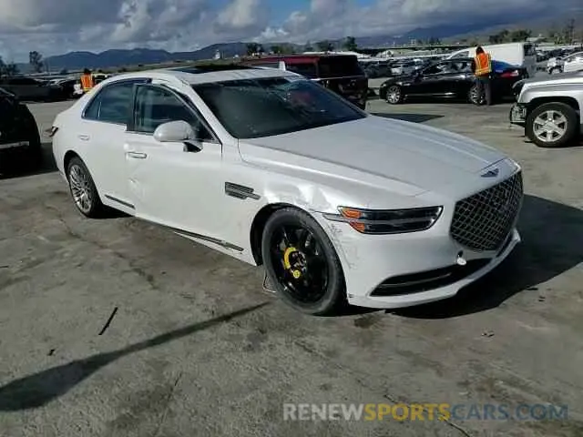 10 Фотография поврежденного автомобиля KMTF34PA0NU092980 GENESIS G90 2022