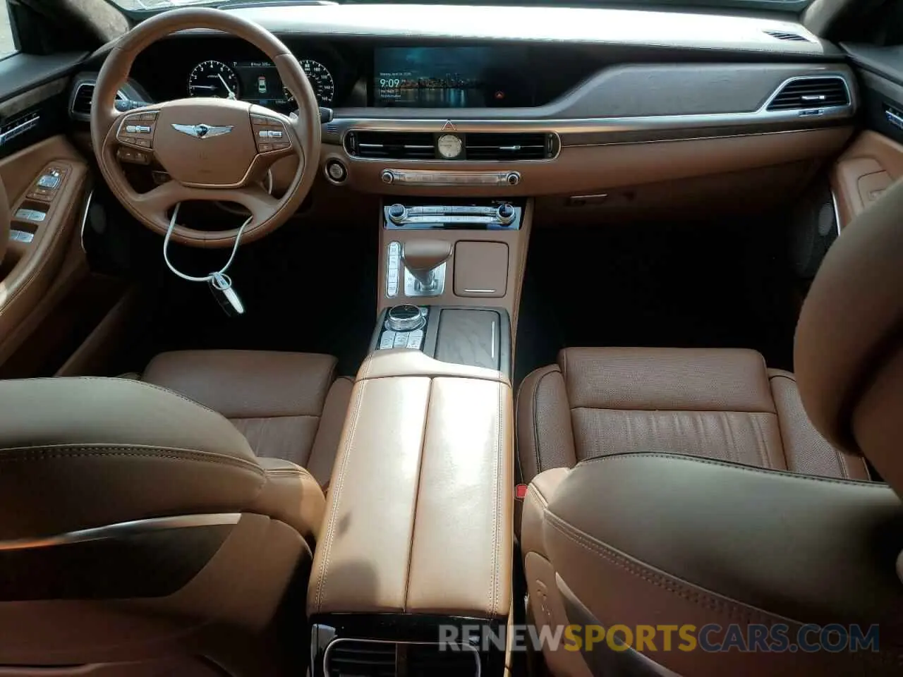 8 Фотография поврежденного автомобиля KMTF34PA7NU096590 GENESIS G90 2022