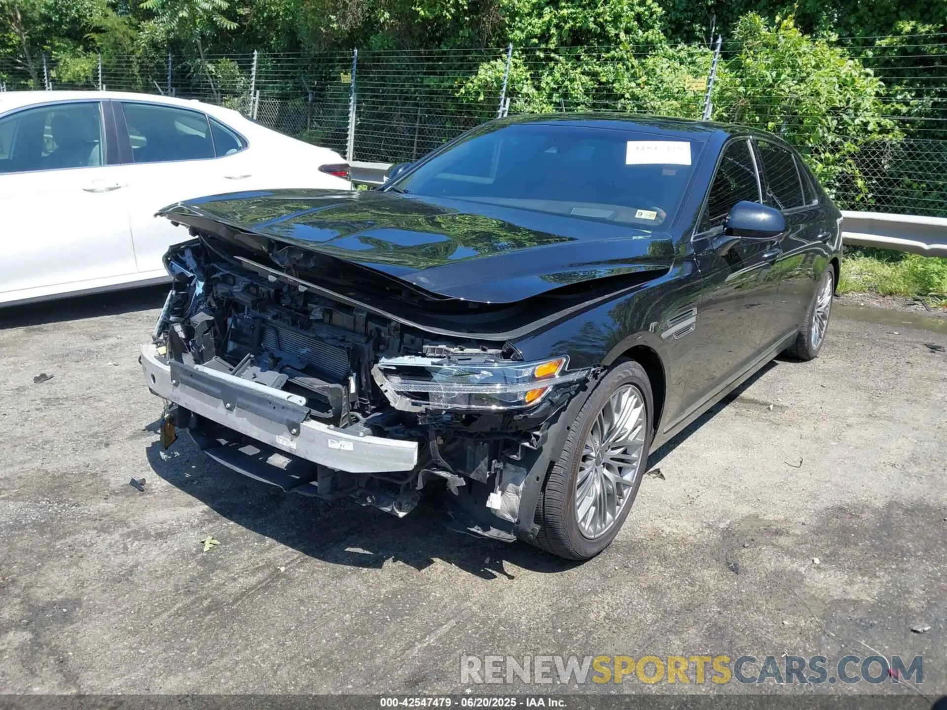 6 Фотография поврежденного автомобиля KMTF54PH3NU094519 GENESIS G90 2022