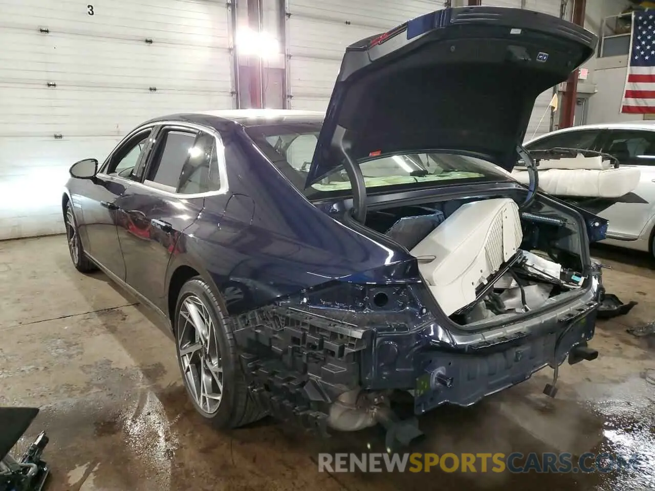 2 Photograph of a damaged car KMTFB4SD5PU008286 GENESIS G90 2023