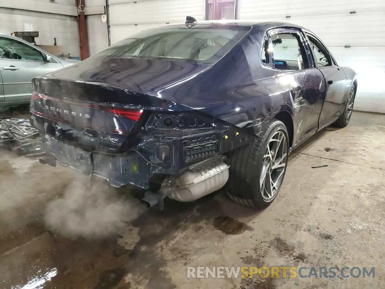 3 Photograph of a damaged car KMTFB4SD5PU008286 GENESIS G90 2023
