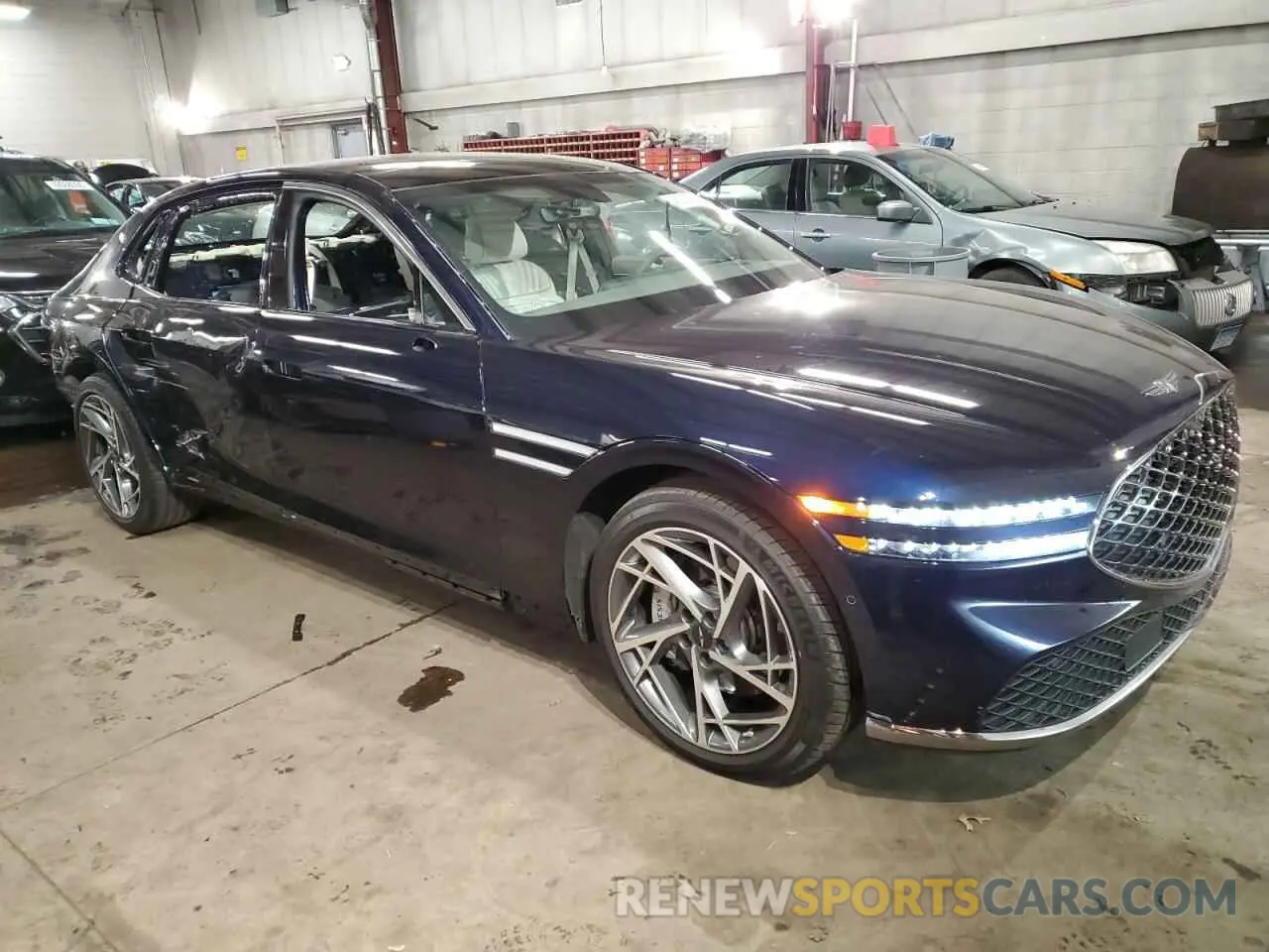 4 Photograph of a damaged car KMTFB4SD5PU008286 GENESIS G90 2023