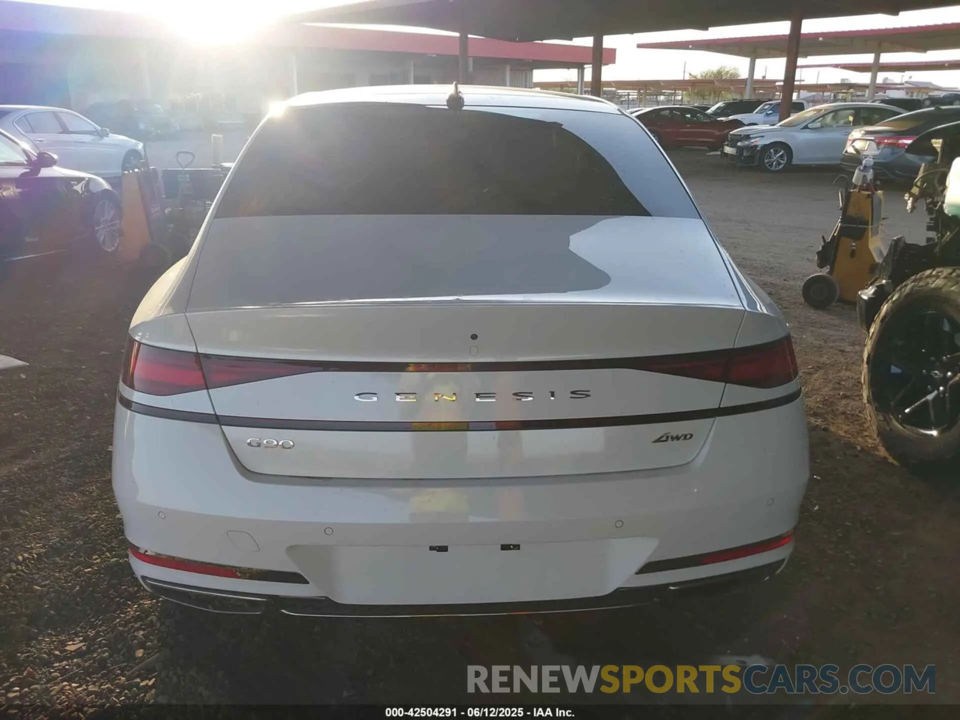 17 Photograph of a damaged car KMTFB4SD6PU024951 GENESIS G90 2023