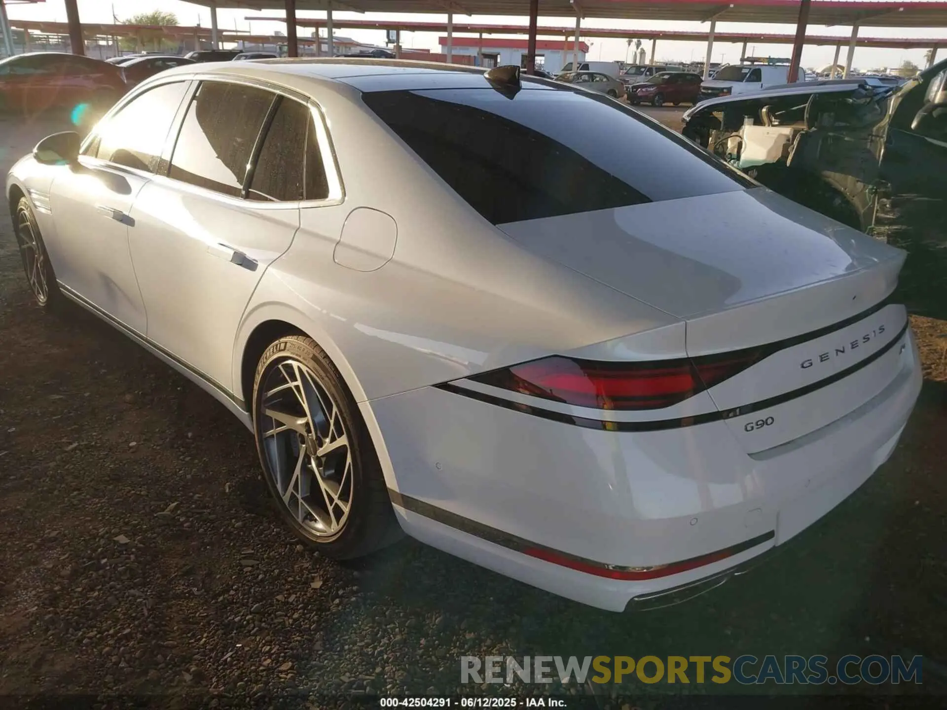 3 Photograph of a damaged car KMTFB4SD6PU024951 GENESIS G90 2023