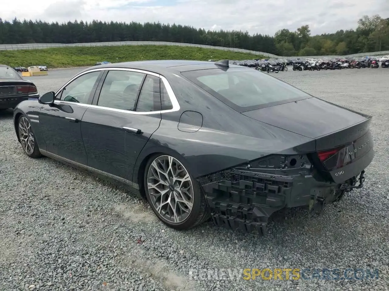 2 Фотография поврежденного автомобиля KMTFC4SD1PU012851 GENESIS G90 2023