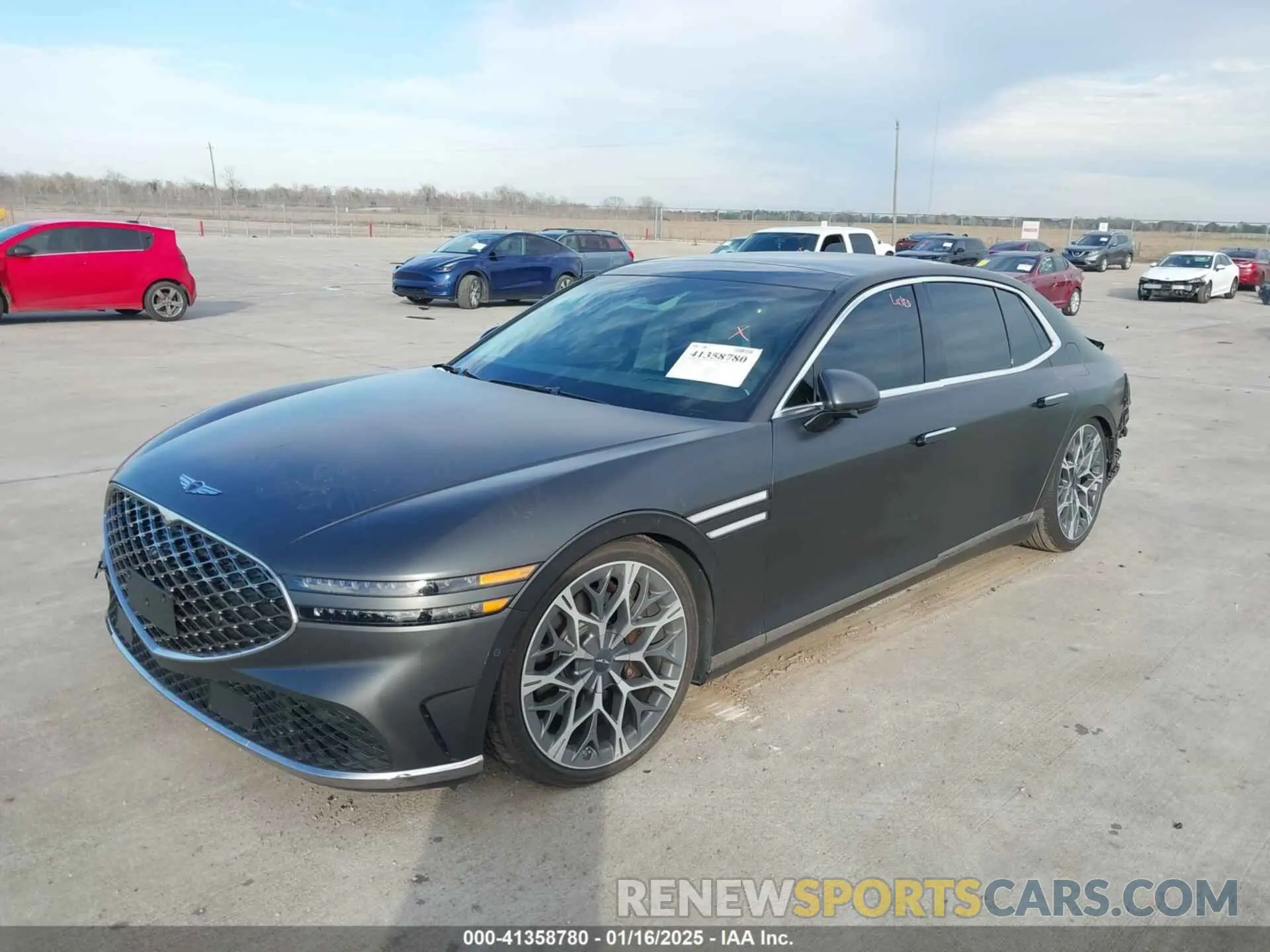 2 Photograph of a damaged car KMTFC4SD3RU038046 GENESIS G90 2024