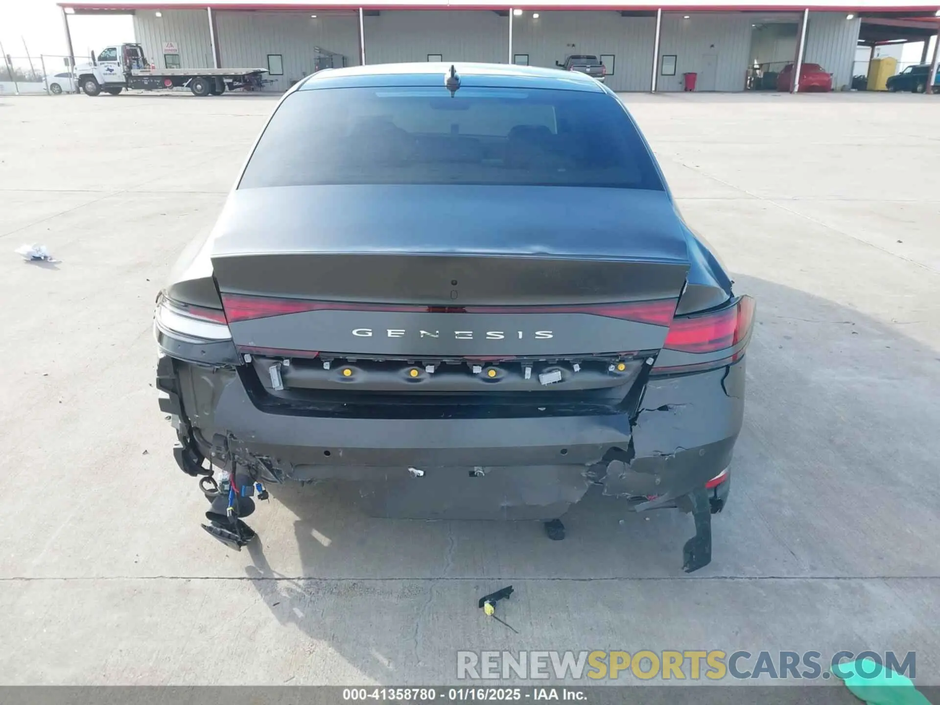 6 Photograph of a damaged car KMTFC4SD3RU038046 GENESIS G90 2024