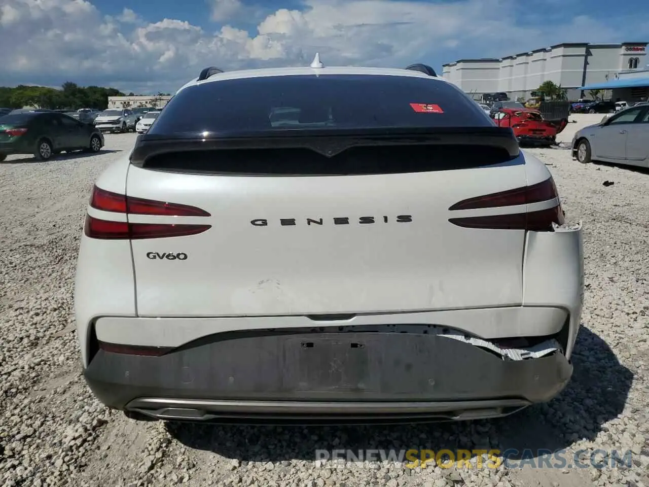 6 Фотография поврежденного автомобиля KMUKEDTB6PU017545 GENESIS GV60 PERFO 2023