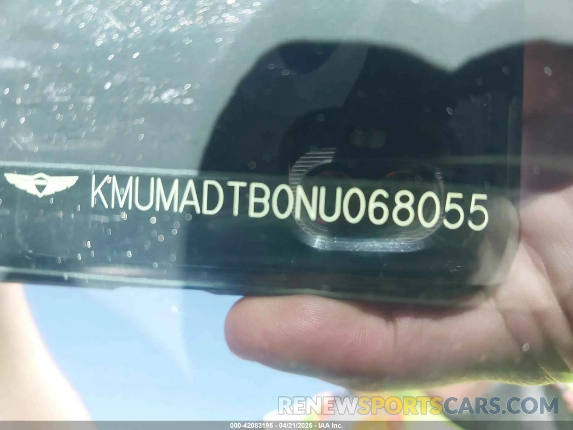 9 Фотография поврежденного автомобиля KMUMADTB0NU068055 GENESIS GV70 2022