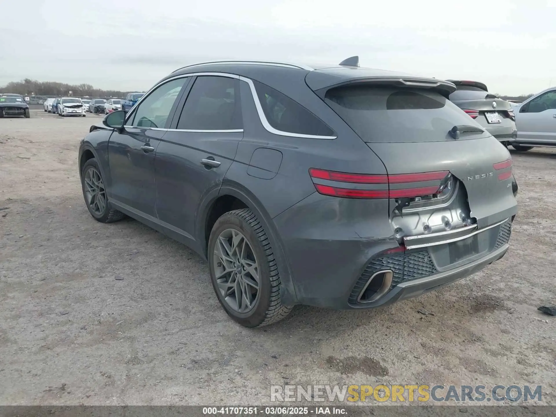 3 Фотография поврежденного автомобиля KMUMADTB2NU065058 GENESIS GV70 2022