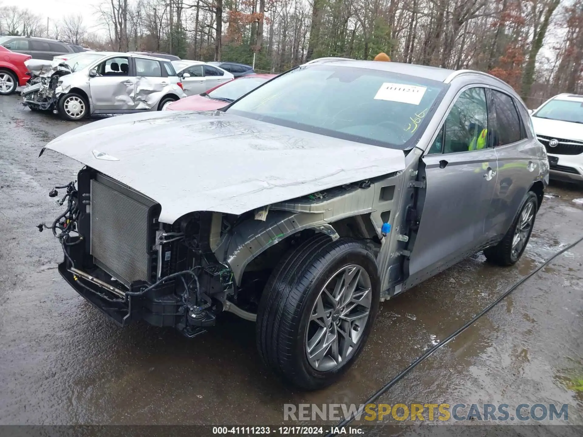 2 Photograph of a damaged car KMUMADTB9NU069950 GENESIS GV70 2022