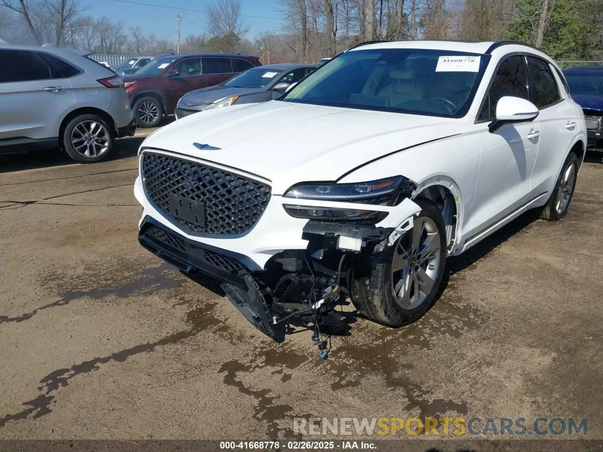 6 Photograph of a damaged car KMUMCDTC4NU039497 GENESIS GV70 2022