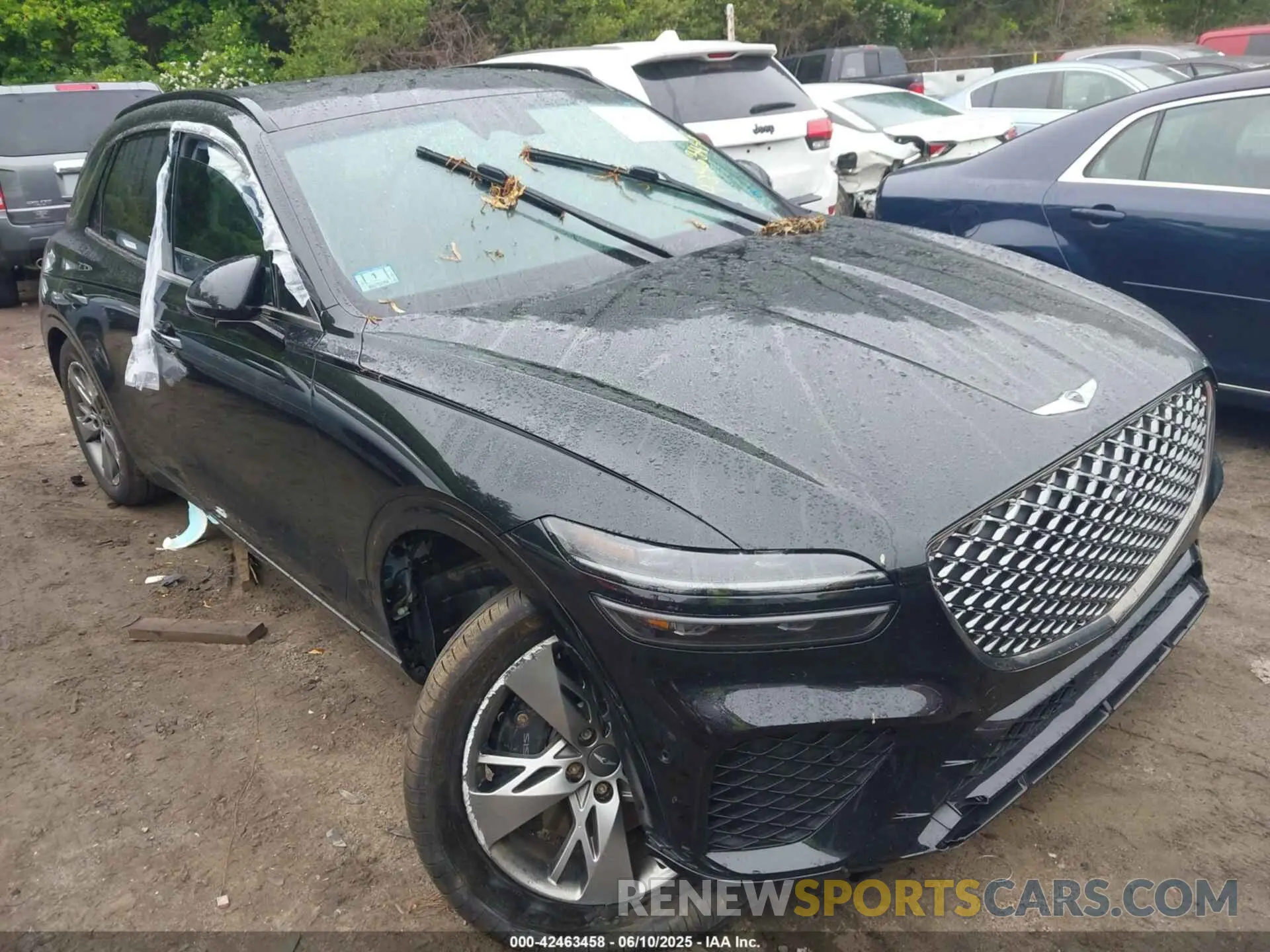 1 Photograph of a damaged car KMUMCDTC4NU043789 GENESIS GV70 2022