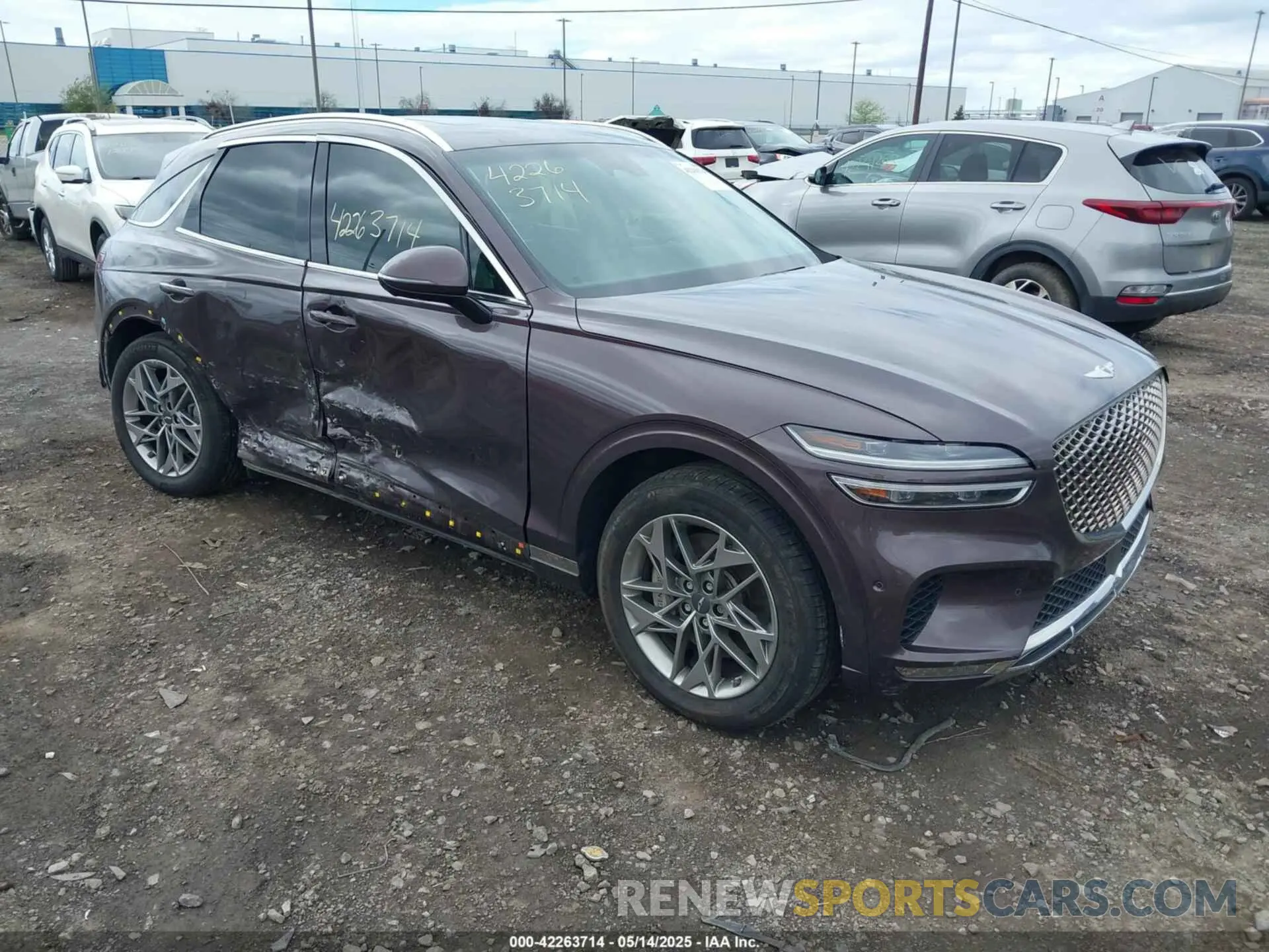 1 Photograph of a damaged car KMUMADTB1PU079293 GENESIS GV70 2023