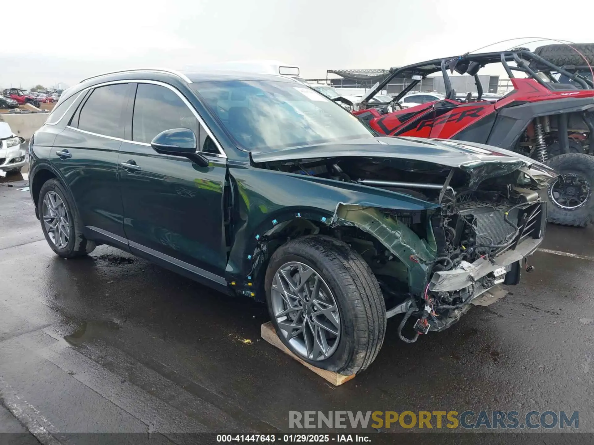 1 Photograph of a damaged car KMUMADTB5PU114854 GENESIS GV70 2023