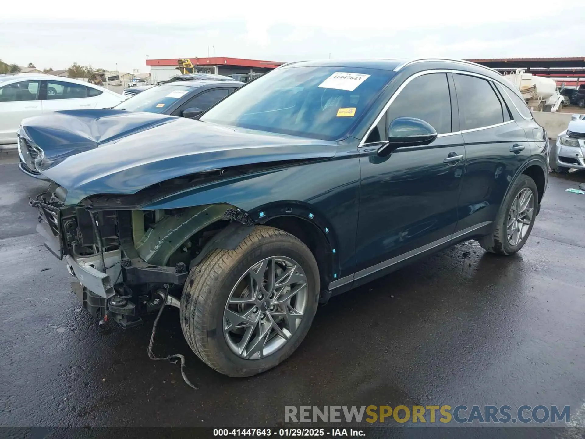 2 Photograph of a damaged car KMUMADTB5PU114854 GENESIS GV70 2023