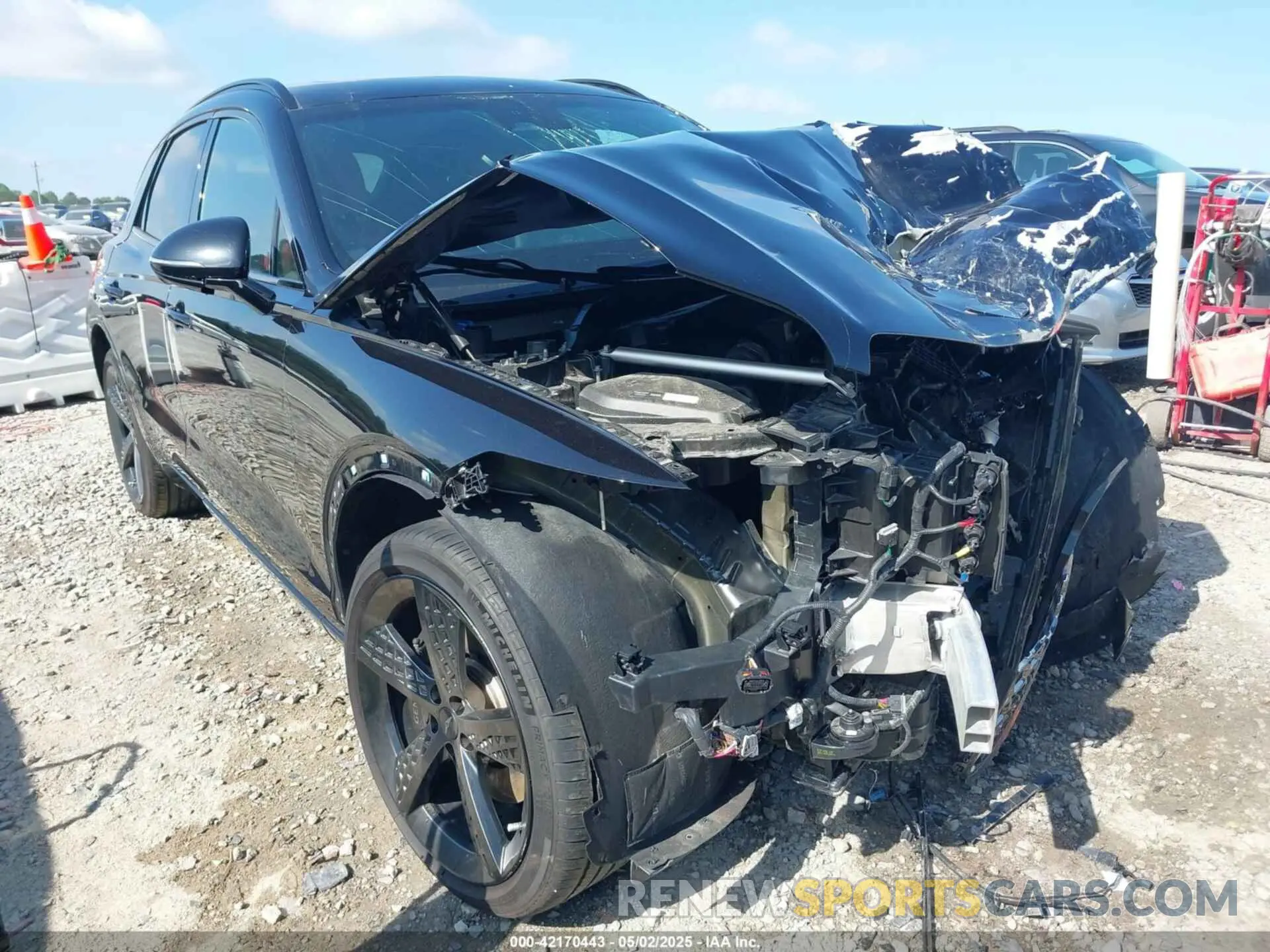 1 Photograph of a damaged car KMUMADTB5PU134876 GENESIS GV70 2023
