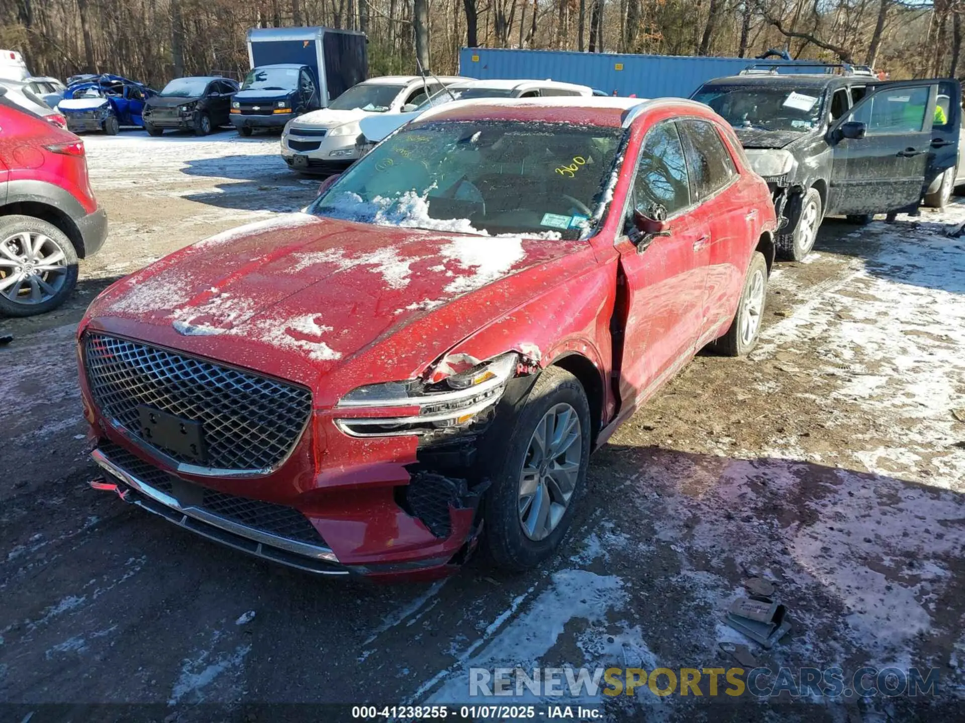 2 Фотография поврежденного автомобиля KMUMADTB6PU089110 GENESIS GV70 2023