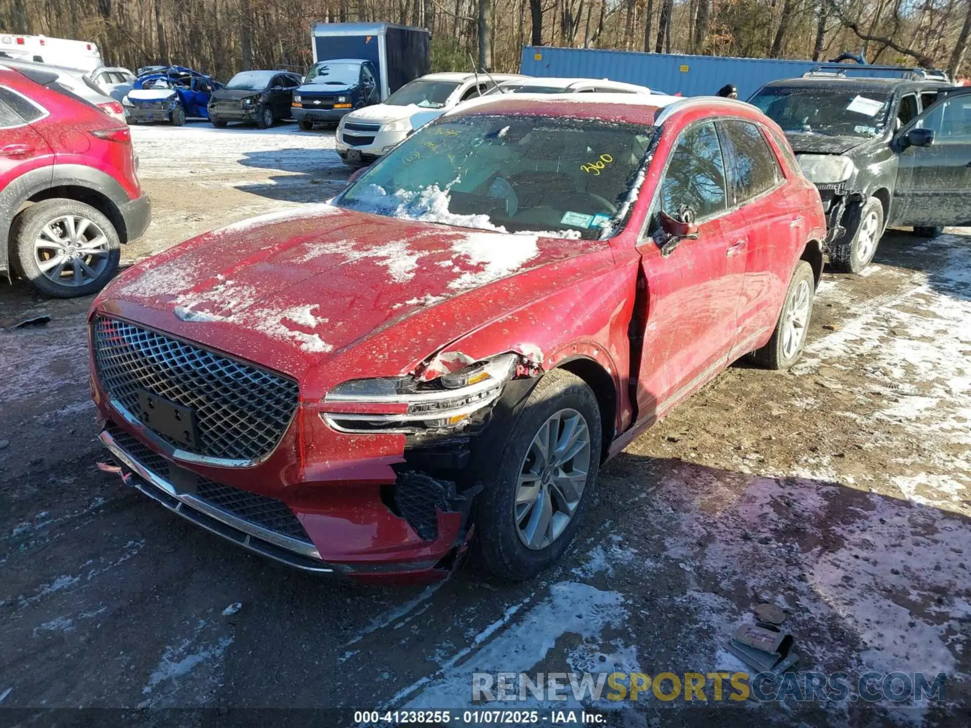 6 Фотография поврежденного автомобиля KMUMADTB6PU089110 GENESIS GV70 2023