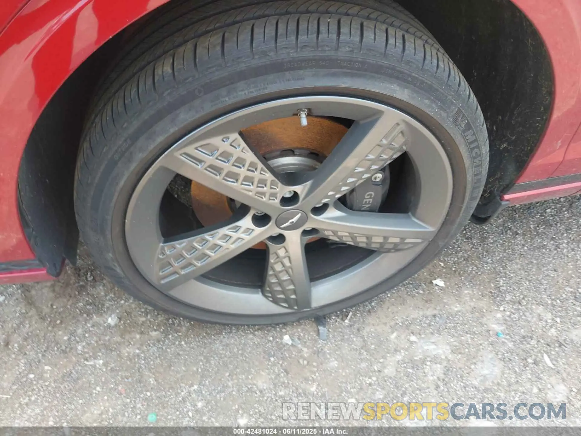 11 Фотография поврежденного автомобиля KMUMADTB7PU080223 GENESIS GV70 2023