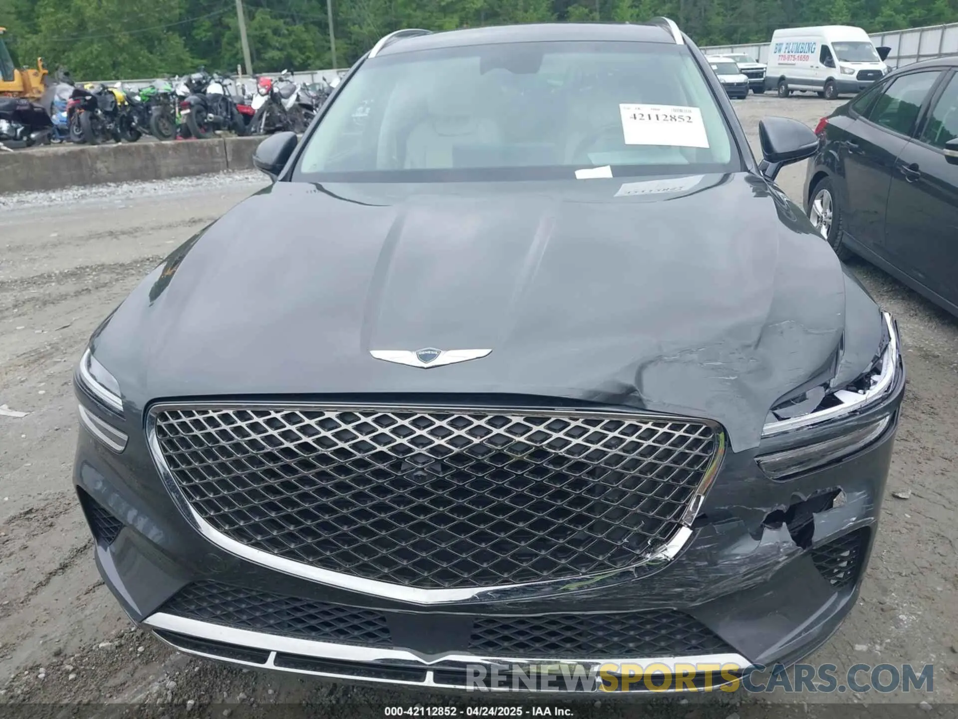 12 Photograph of a damaged car KMUMADTB7PU103287 GENESIS GV70 2023