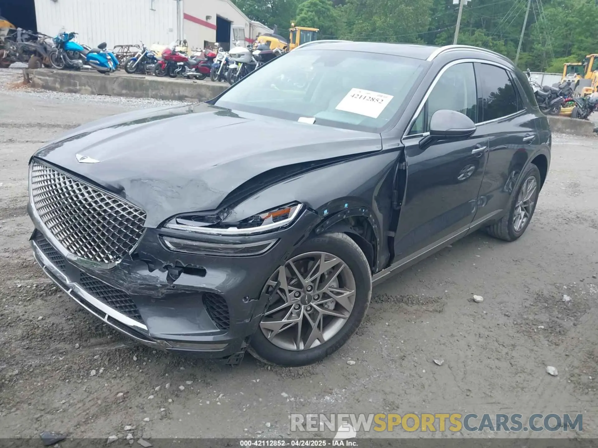2 Photograph of a damaged car KMUMADTB7PU103287 GENESIS GV70 2023