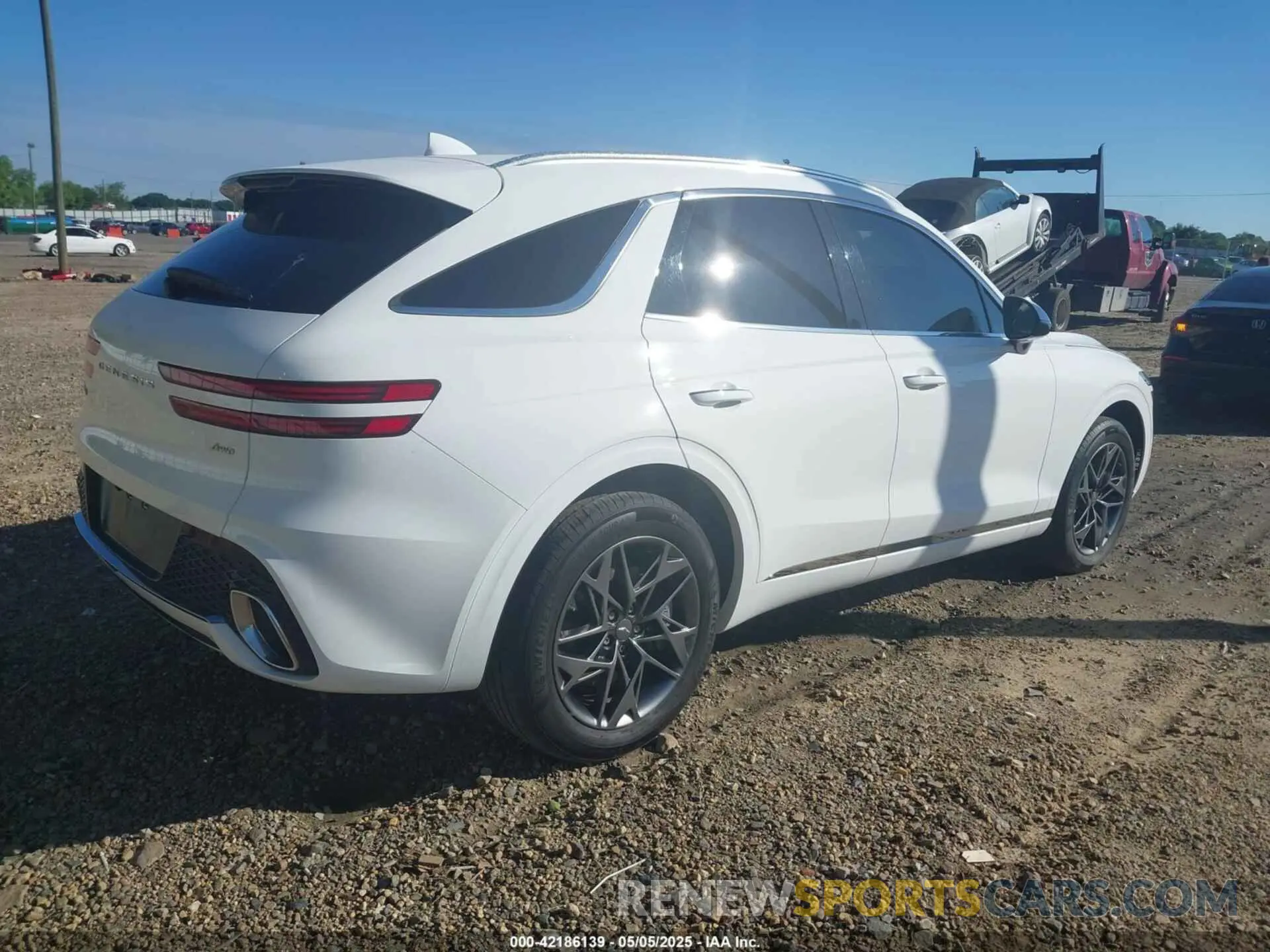 4 Фотография поврежденного автомобиля KMUMADTB7PU120364 GENESIS GV70 2023