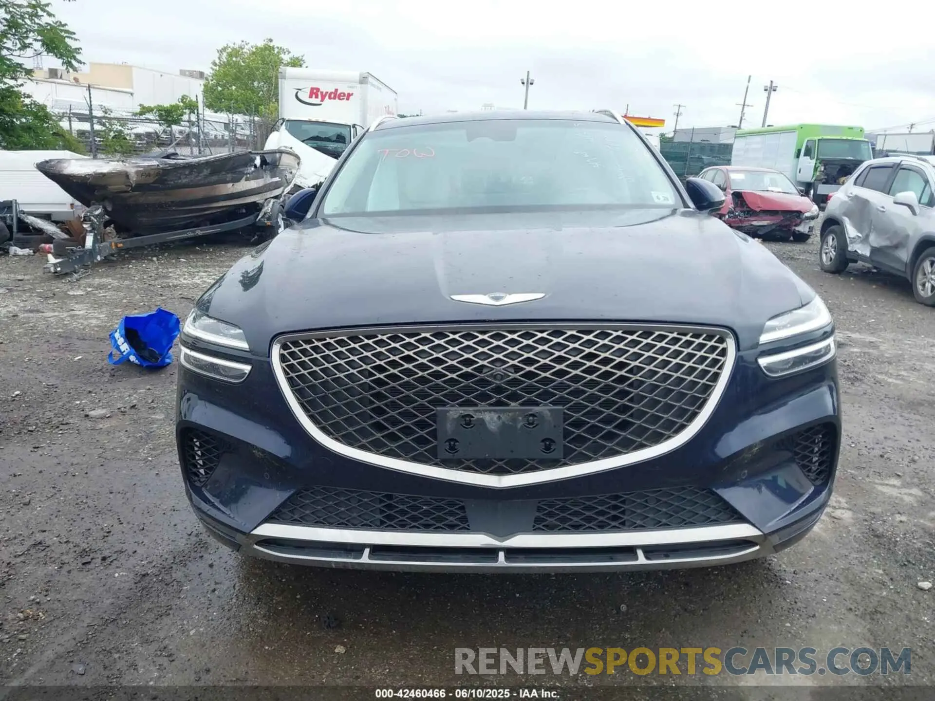 11 Фотография поврежденного автомобиля KMUMADTB7PU130120 GENESIS GV70 2023